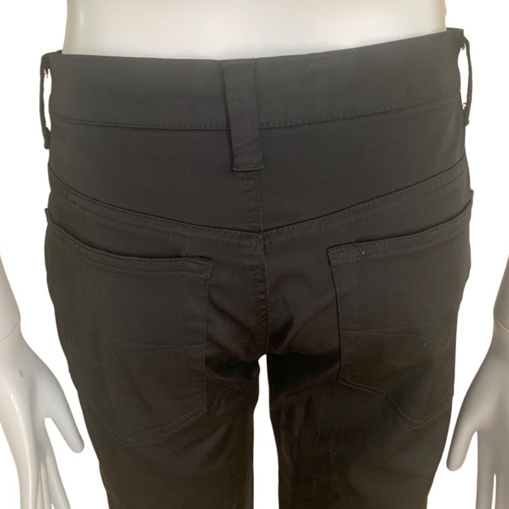 VERSACE Jeans Couture Vintage High Rise Shimmer Black Jeans - Picture 7 of 16